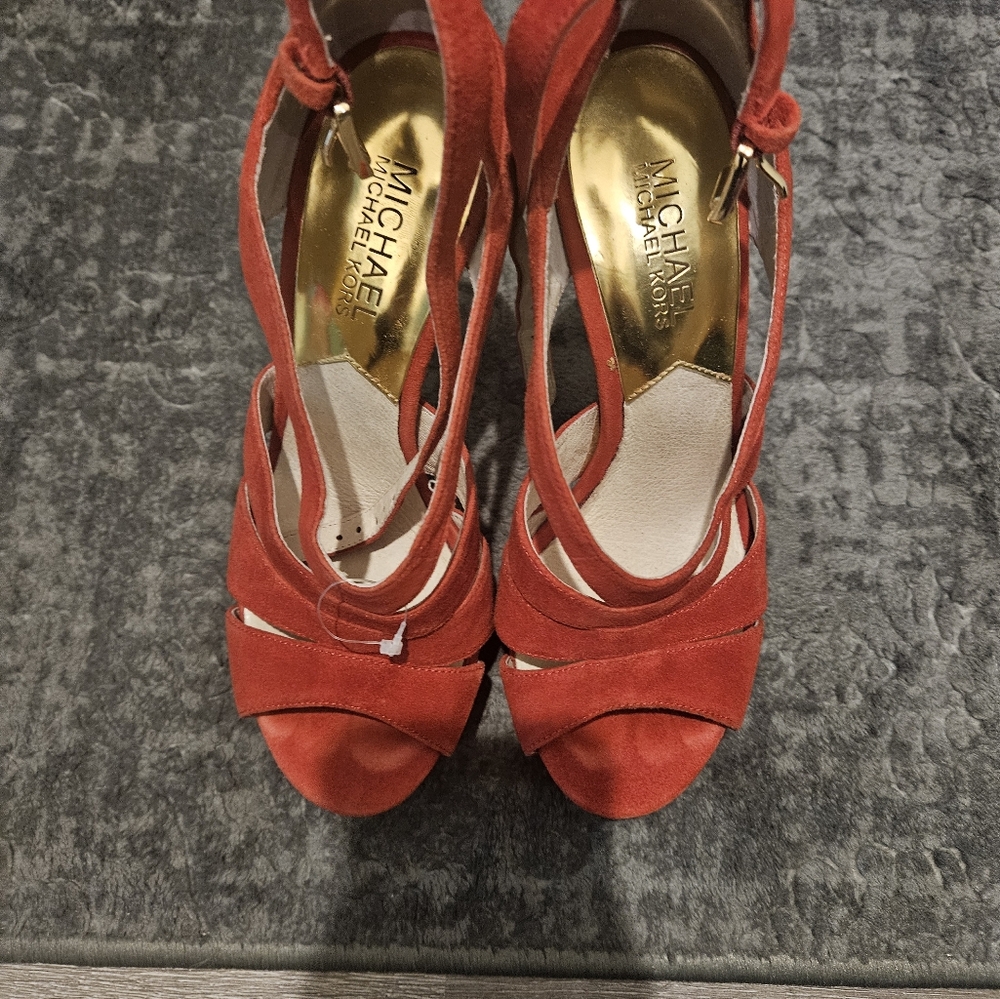 Elegant Red Women's Heels